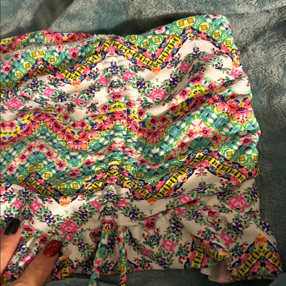 Jessica Simpson Multicolor Floral Bikini bottom medium - Picture 3 of 13